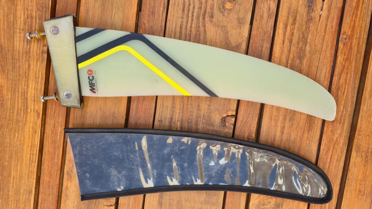 Aletas incluidas con la Naish Titan 130